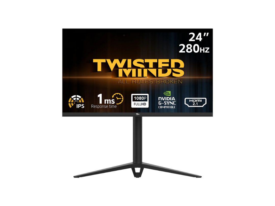 Buy Twisted Minds 24″ 280Hz Gaming Monitor – TM24FHD280IPS | in Qatar Buy Twisted Minds 24″ 280Hz Gaming Monitor – TM24FHD280IPS | in Qatar