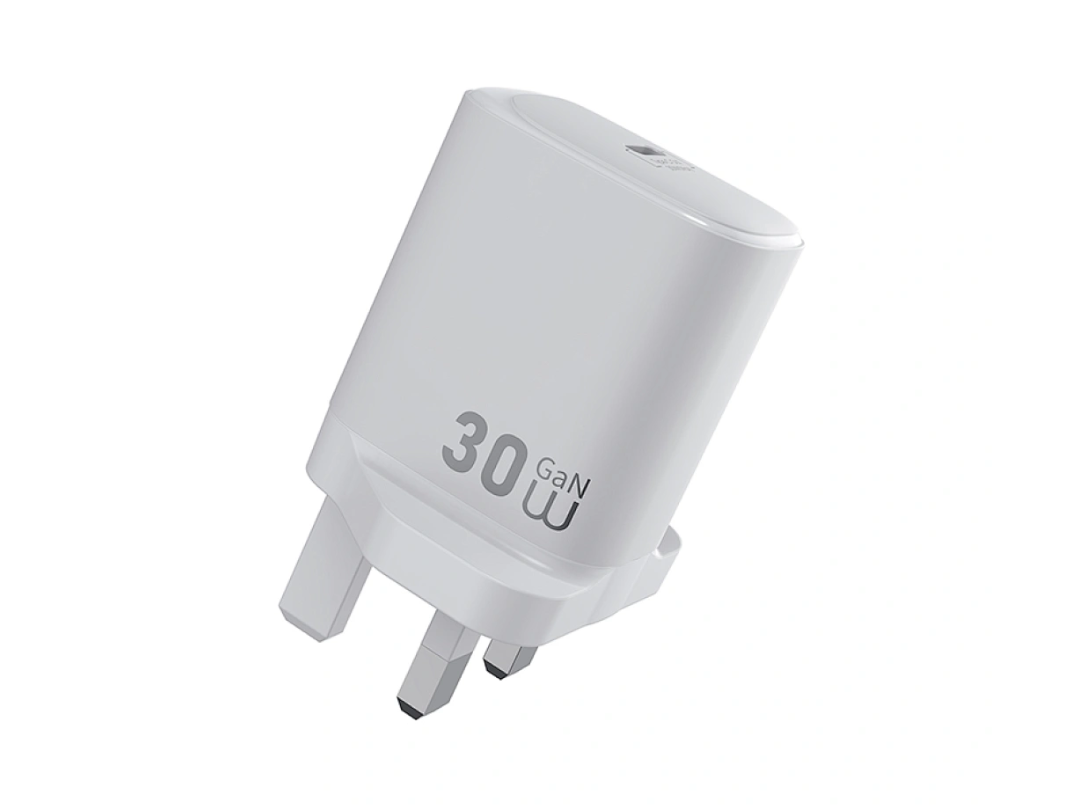 Buy WiWU 30W GaN Fast Charger USB-C (Wi-G008) with Cable | in Qatar Buy WiWU 30W GaN Fast Charger USB-C (Wi-G008) with Cable | in Qatar