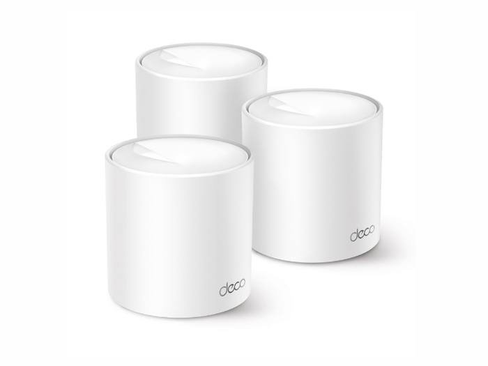 TP-Link Deco X10 (3-Pack), AX1500 Whole Home Mesh Wi-Fi 6 Router System, Speeds Up To 1,500 Mbps, OFDMA, MU-MIMO, Ultra-Low Latency, Parental Controls, White | Deco X10 AX1500