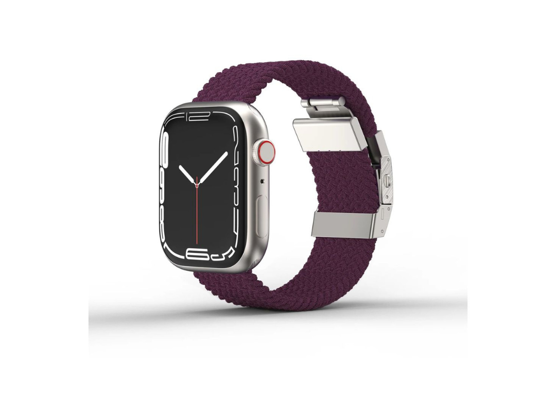 AmazingThing Titan Weave Band for Apple Watch 45/44/42mm - Dark Cherry AmazingThing Titan Weave Band for Apple Watch 45/44/42mm - Dark Cherry