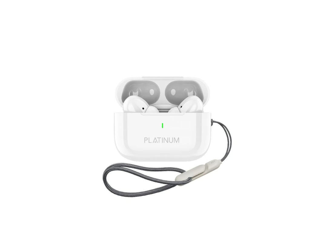 Platinum Ital Pro True Wireless Earphones - White Platinum Ital Pro True Wireless Earphones - White