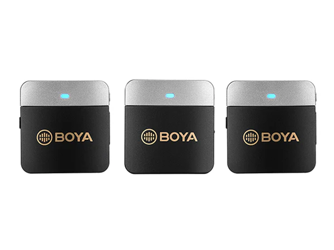 BOYA BY-M1V2 Dual Channel Wireless Lavalier Microphone - Clip-on Lapel Mic for Cameras, DSLR, Smartphones, Vlogging, Live Streaming, Interviews BOYA BY-M1V2 Dual Channel Wireless Lavalier Microphone - Clip-on Lapel Mic for Cameras, DSLR, Smartphones, Vlogging, Live Streaming, Interviews