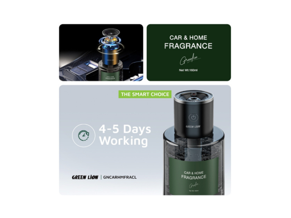 Green Lion Car and Home Fragrance - Clear (150ml) Green Lion Car and Home Fragrance - Clear (150ml)