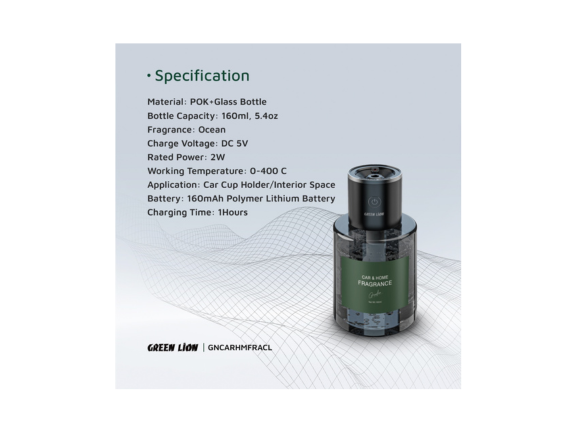 Green Lion Car and Home Fragrance - Clear (150ml) Green Lion Car and Home Fragrance - Clear (150ml)