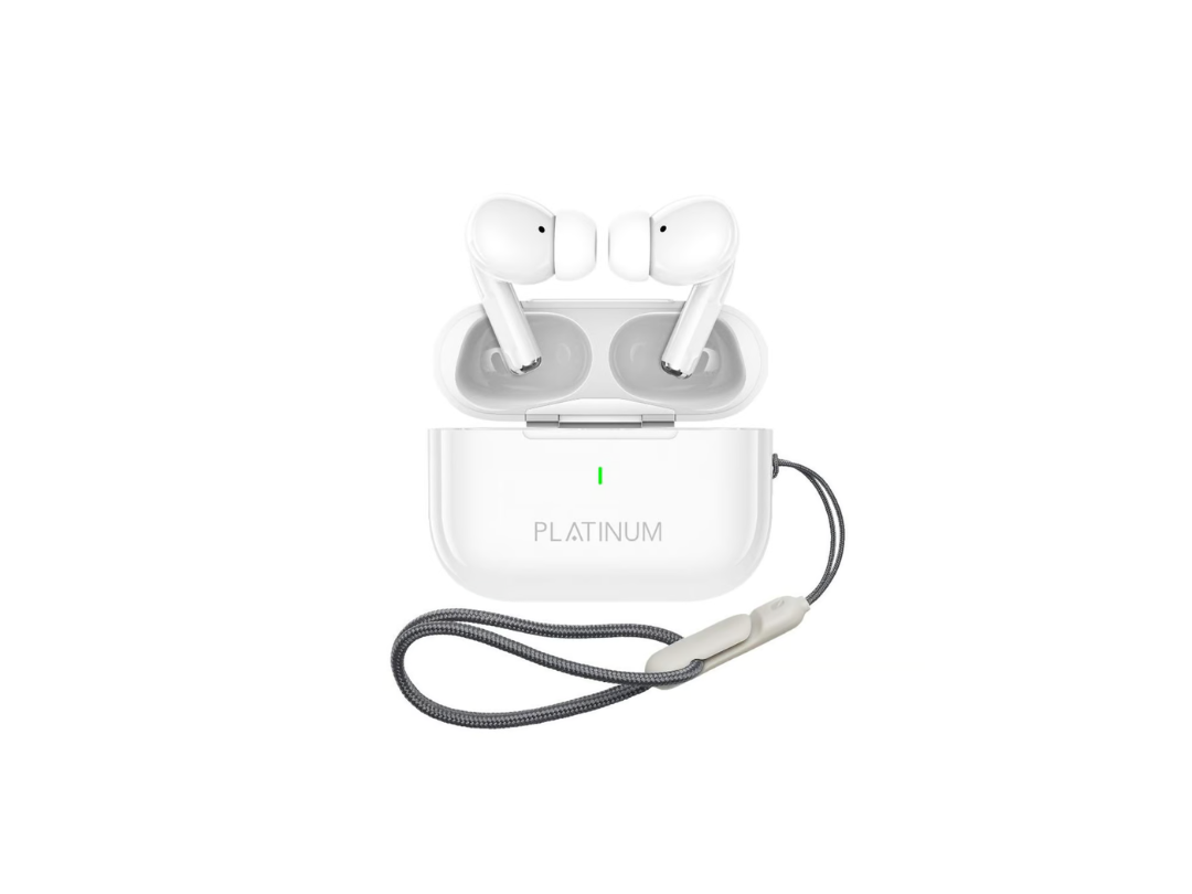 Platinum Ital Pro True Wireless Earphones - White Platinum Ital Pro True Wireless Earphones - White