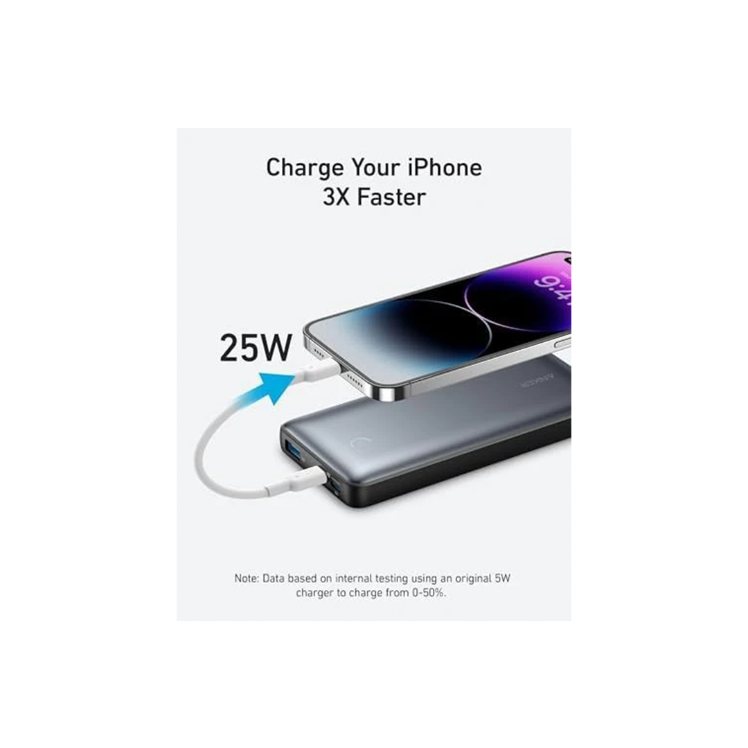 Anker 533 Power Bank 10,000 mAh 25W - Black in Qatar Anker 533 Power Bank 10,000 mAh 25W - Black in Qatar