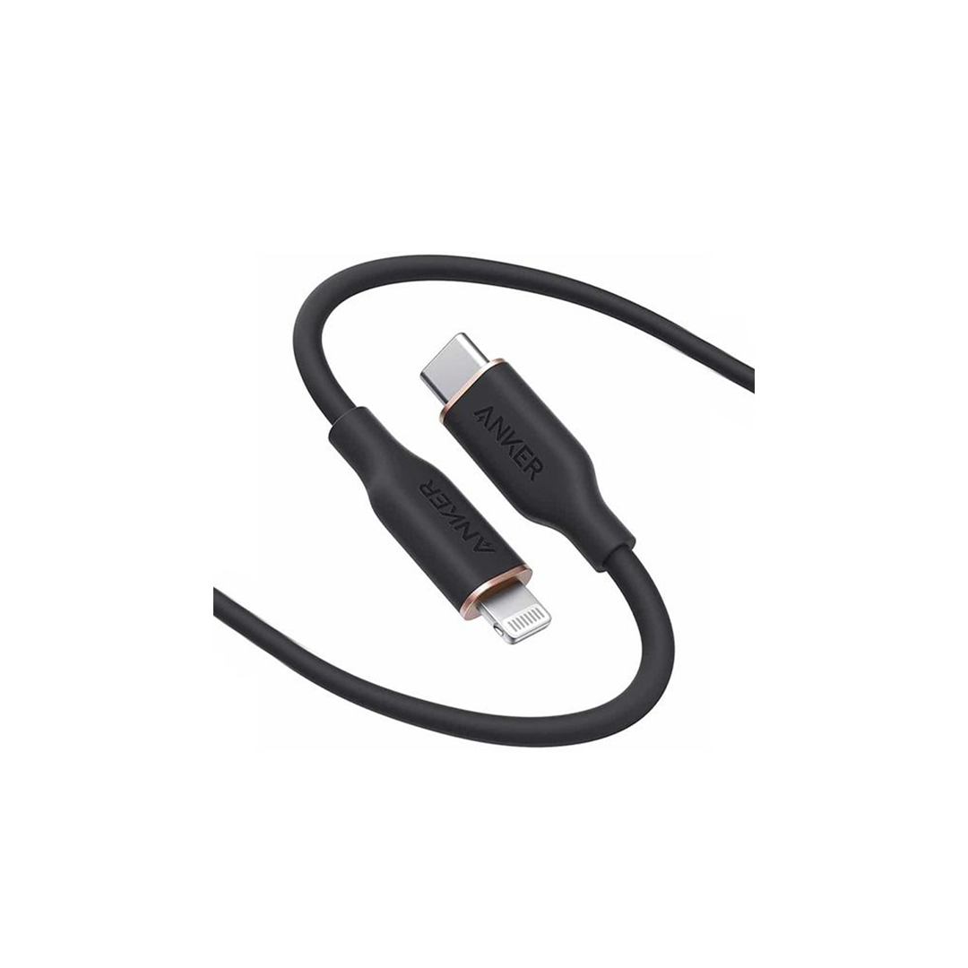 Buy Anker PowerLine III Flow USB-C Lightning Cable 6Ft - Black In Qatar ...