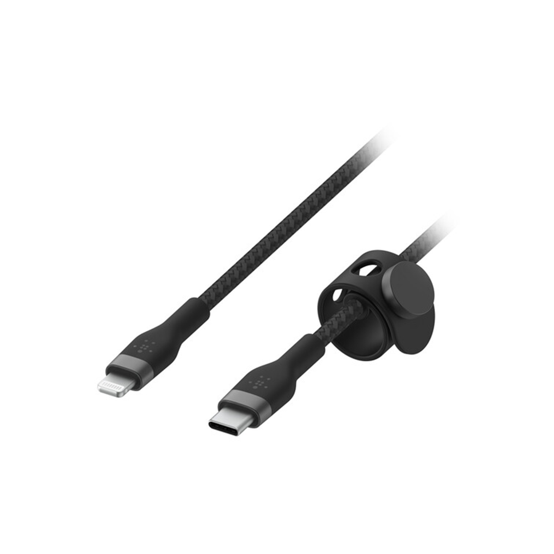Belkin BOOST CHARGE PRO Flex USB-C to Lightning Male Cable 3M in Qatar Belkin BOOST CHARGE PRO Flex USB-C to Lightning Male Cable 3M in Qatar