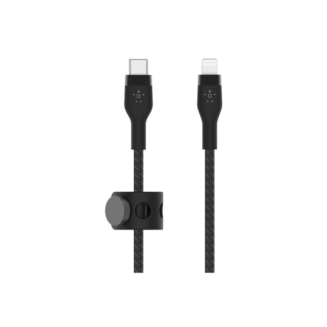 Belkin BOOST CHARGE PRO Flex USB-C to Lightning Male Cable 3M in Qatar Belkin BOOST CHARGE PRO Flex USB-C to Lightning Male Cable 3M in Qatar