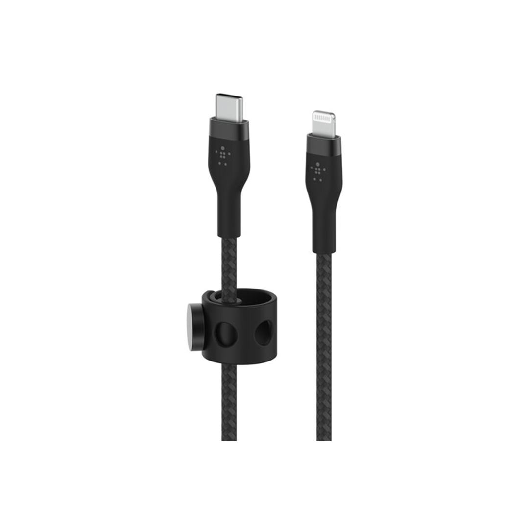 Belkin BOOST CHARGE PRO Flex USB-C to Lightning Male Cable 3M in Qatar Belkin BOOST CHARGE PRO Flex USB-C to Lightning Male Cable 3M in Qatar
