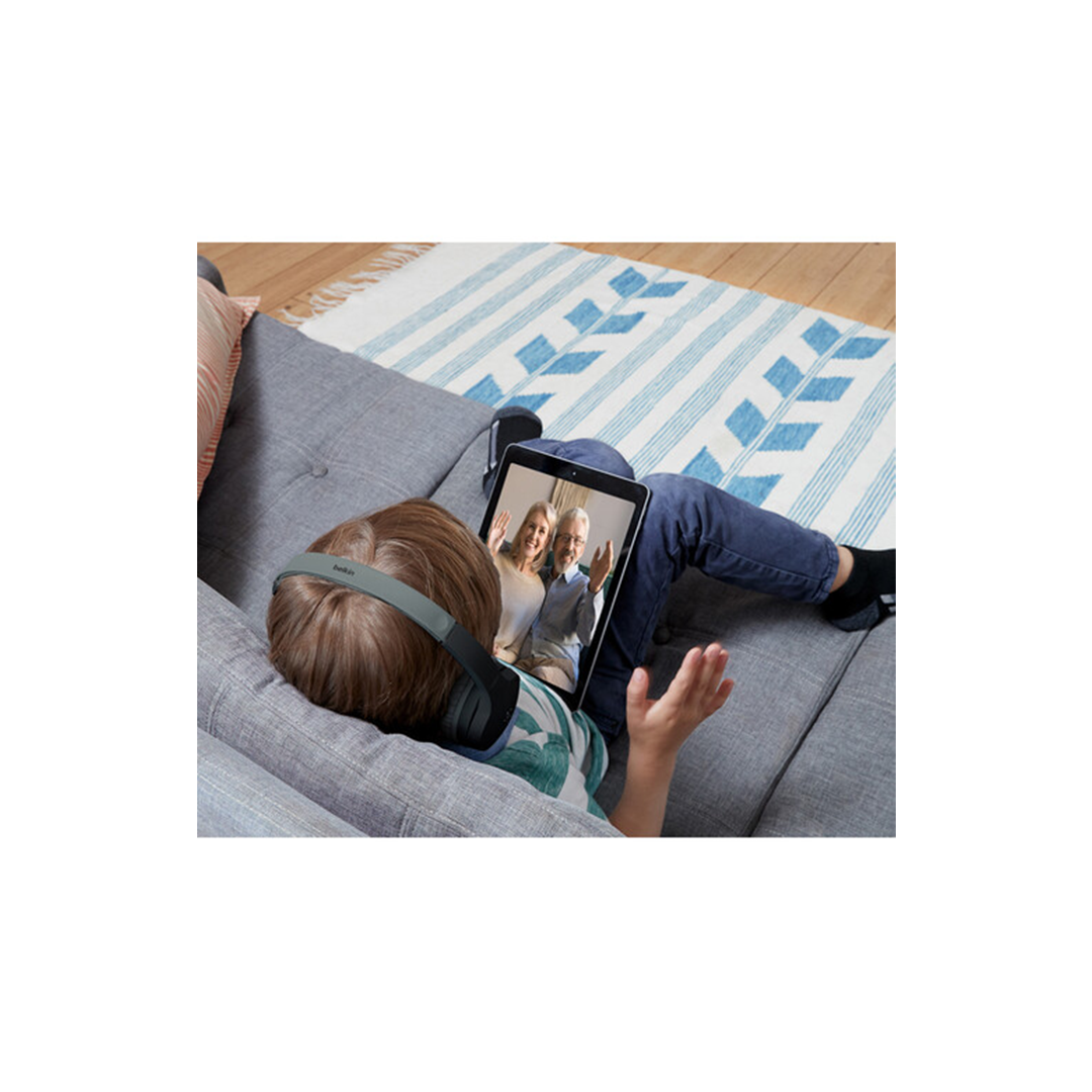 سماعات رأس بيلكين ساوند فورم كيدز اللاسلكية فوق الأذن  سماعات رأس بيلكين ساوند فورم كيدز اللاسلكية فوق الأذن