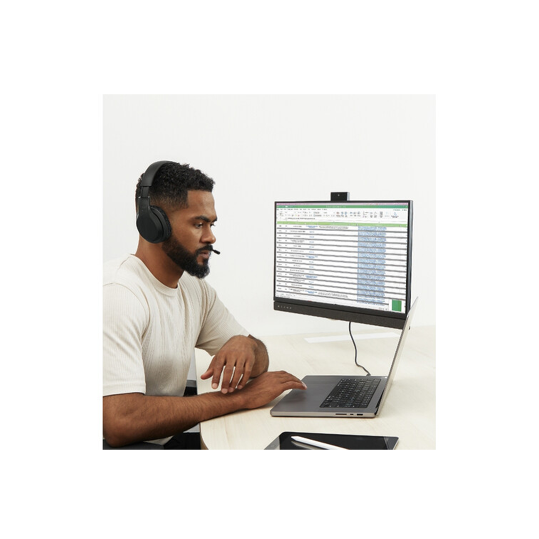 Belkin SoundForm Adapt Wireless Over-Ear Headset - Black in Qatar Belkin SoundForm Adapt Wireless Over-Ear Headset - Black in Qatar