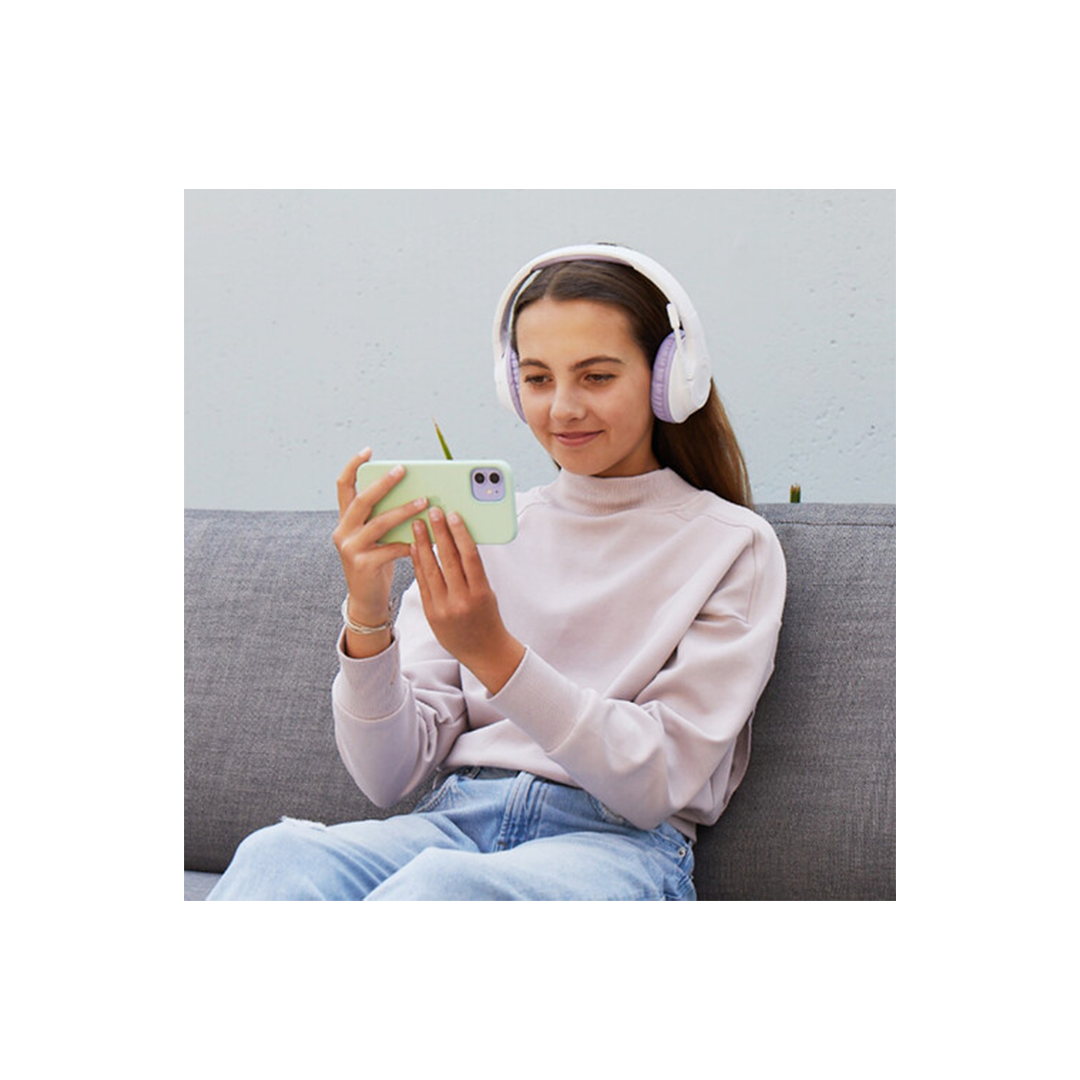 سماعة رأس بيلكين ساوند فورم إنسباير اللاسلكية فوق الأذن للأطفال - لافندر  سماعة رأس بيلكين ساوند فورم إنسباير اللاسلكية فوق الأذن للأطفال - لافندر