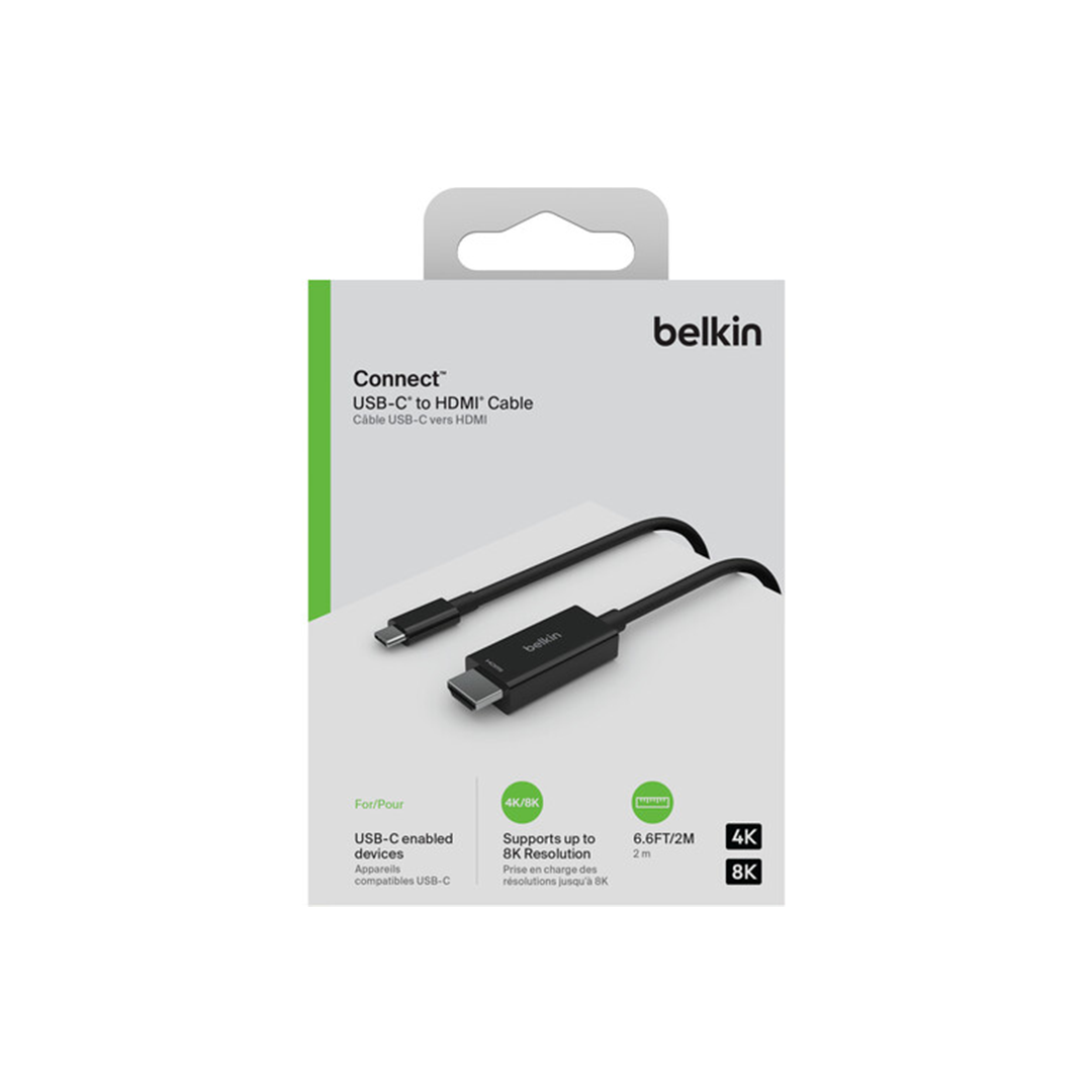 Belkin USB-C to HDMI 2.1 Cable in Qatar Belkin USB-C to HDMI 2.1 Cable in Qatar