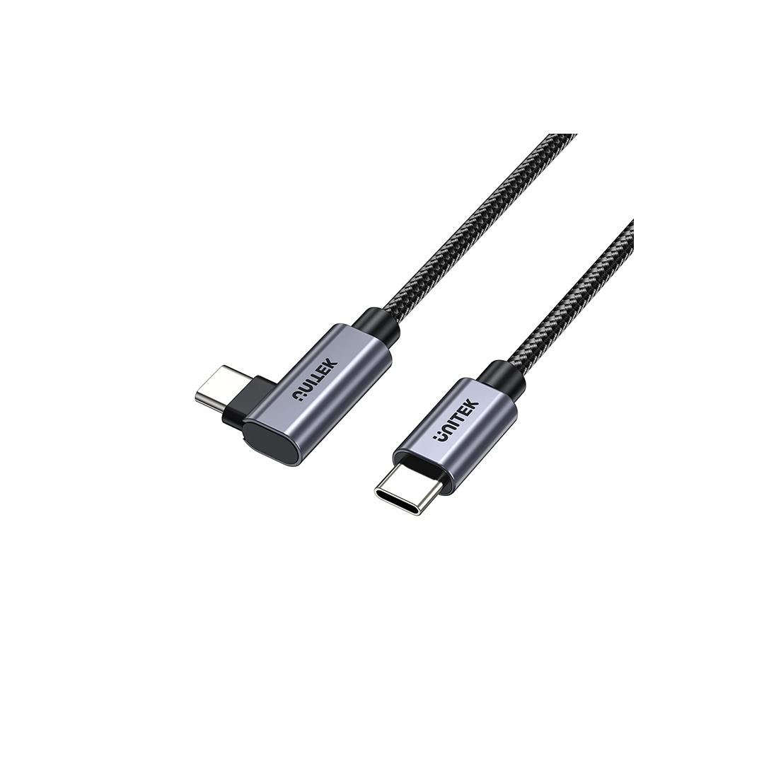 Unitek 100W USB-C 90 Degree Cable 3 M in Qatar Unitek 100W USB-C 90 Degree Cable 3 M in Qatar