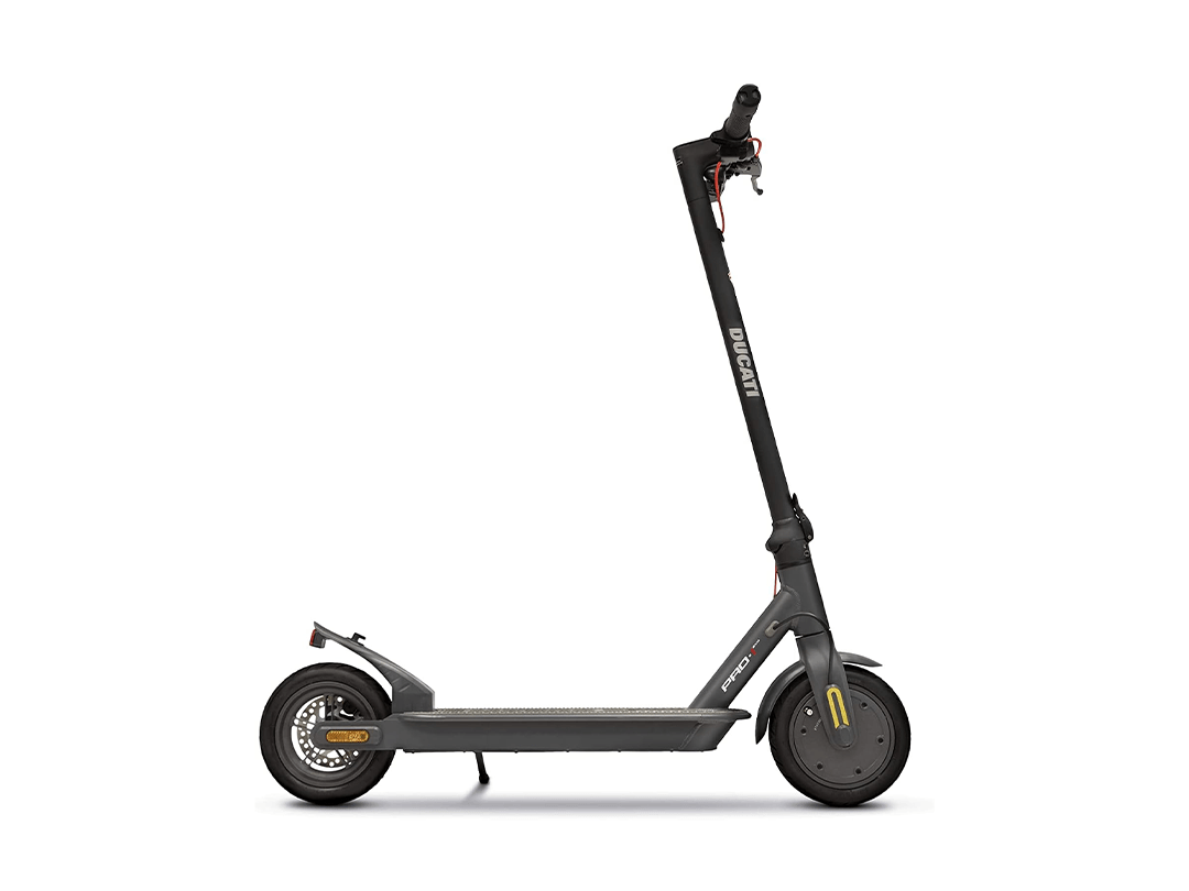 Buy Ducati E-Scooter Pro-I Evo Black with Turn Signals in Qatar