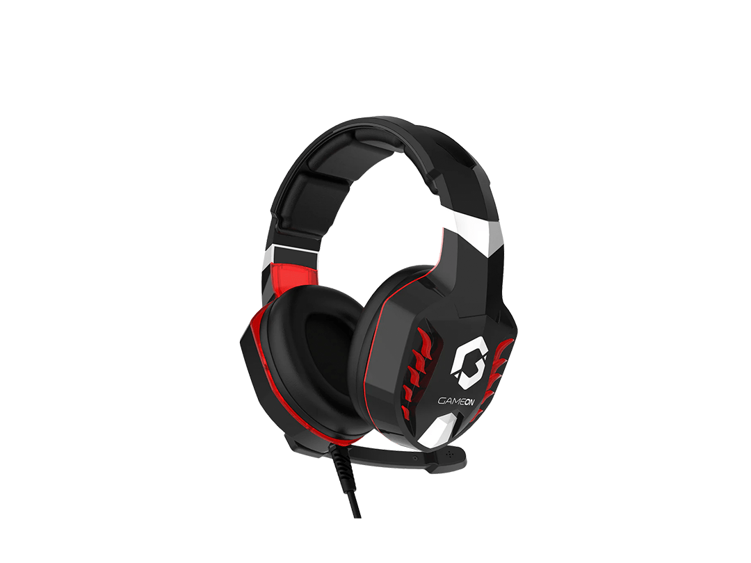 GAMEON GOK901 Nightfall LED Gaming Headset - Black in Qatar GAMEON GOK901 Nightfall LED Gaming Headset - Black in Qatar
