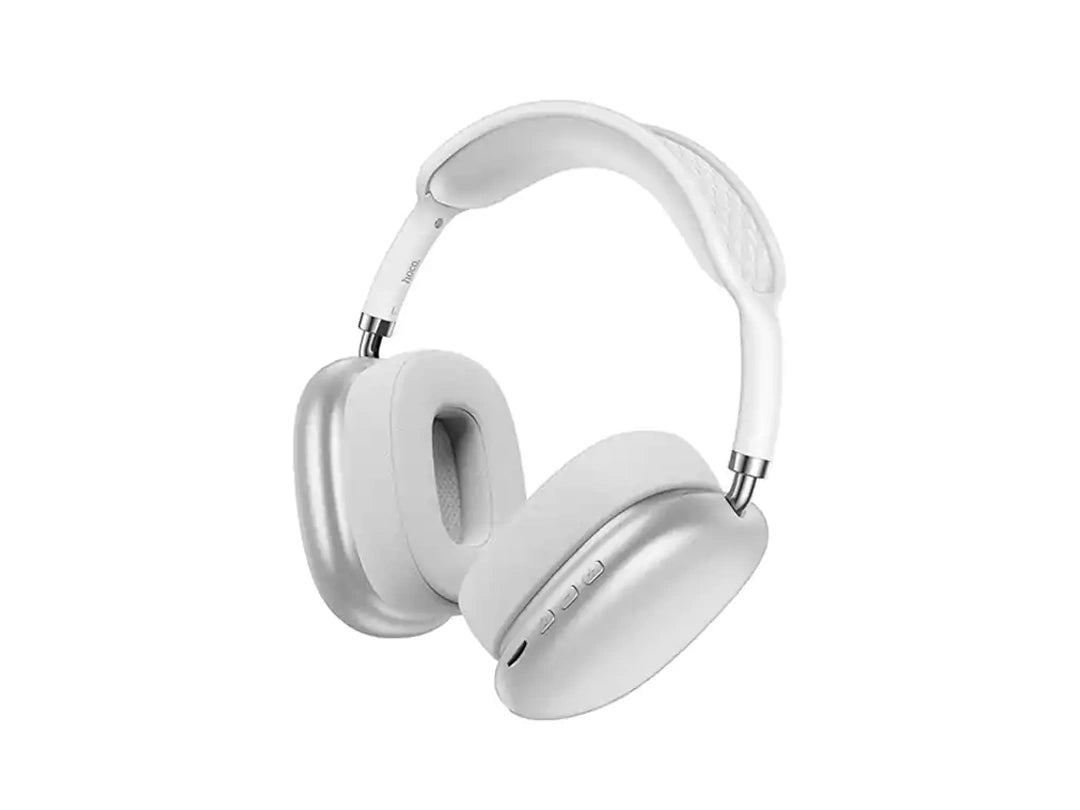 Hoco ESD15 Wireless Bluetooth Headphones Mircophone - Silver in Qatar Hoco ESD15 Wireless Bluetooth Headphones Mircophone - Silver in Qatar