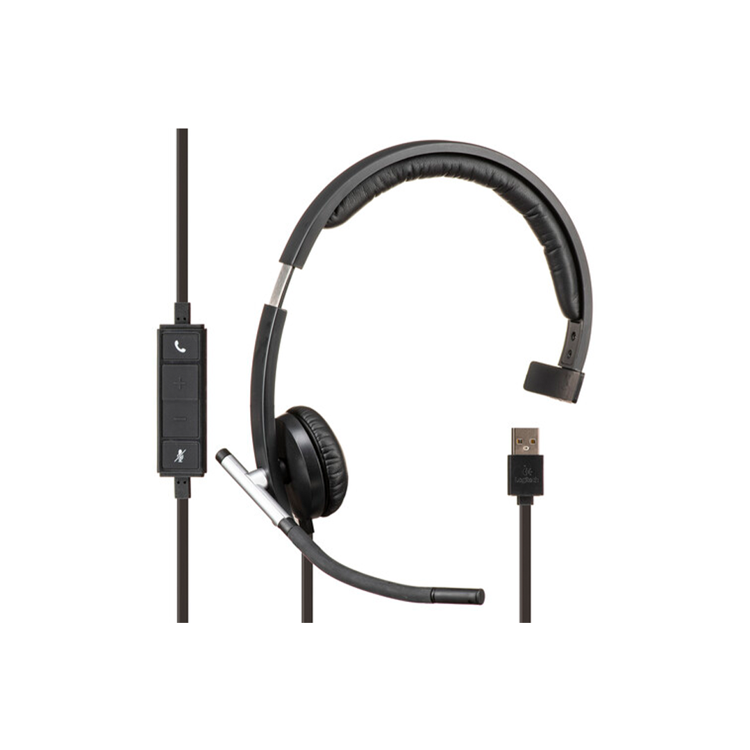 Logitech H650e USB Wired Headset Mono in Qatar Logitech H650e USB Wired Headset Mono in Qatar