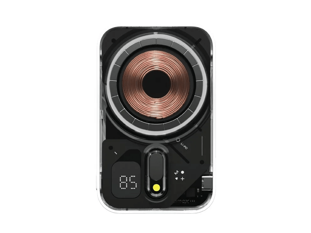 MOMAX 1-Power Flow Plus 10000mAh Magnetic Power Bank - Space Grey in Qatar MOMAX 1-Power Flow Plus 10000mAh Magnetic Power Bank - Space Grey in Qatar