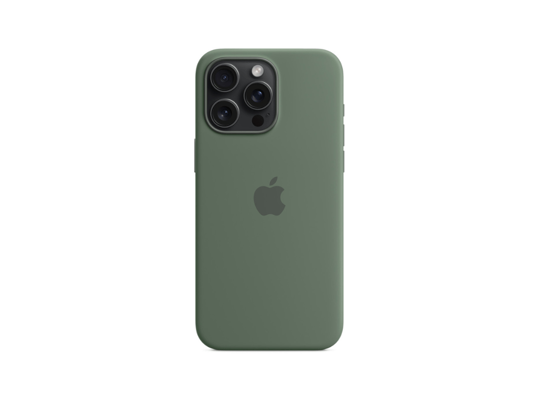 Buy iPhone 15 Pro Max Silicone Case with MagSafe - Cypress in Qatar Buy iPhone 15 Pro Max Silicone Case with MagSafe - Cypress in Qatar