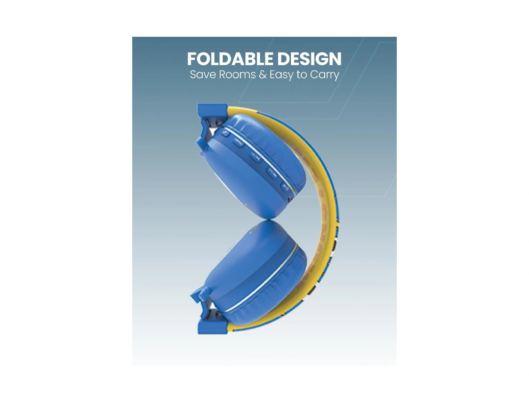 Moxedo Junior Wireless On-Ear Headphones for Kids - Junior Javi in Qatar Moxedo Junior Wireless On-Ear Headphones for Kids - Junior Javi in Qatar