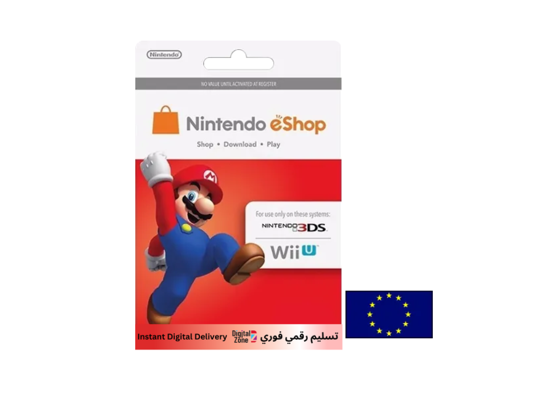 Buy Nintendo €15 Gift Card in Qatar – DigitalZone Trading Qatar