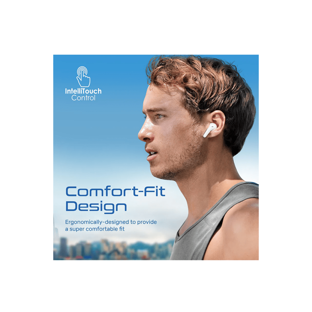 Promate FreePods-3 High Definition ENC Earphones With IntelliTouch in Qatar Promate FreePods-3 High Definition ENC Earphones With IntelliTouch in Qatar