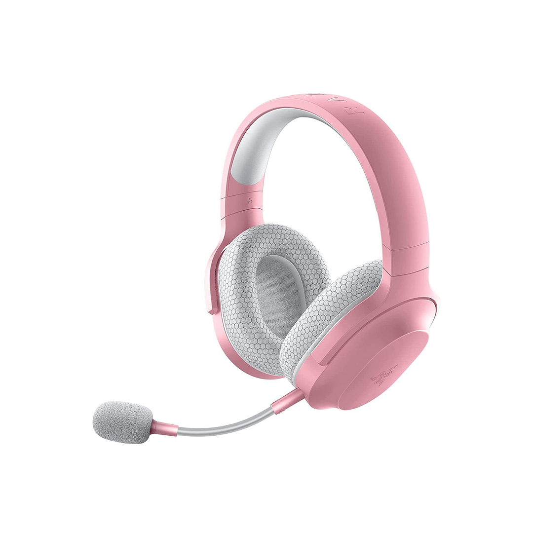 Razer Barracuda X - Wireless Multi-Platform Gaming and Mobile Over Ear Headset - Quartz Pink in Qatar Razer Barracuda X - Wireless Multi-Platform Gaming and Mobile Over Ear Headset - Quartz Pink in Qatar