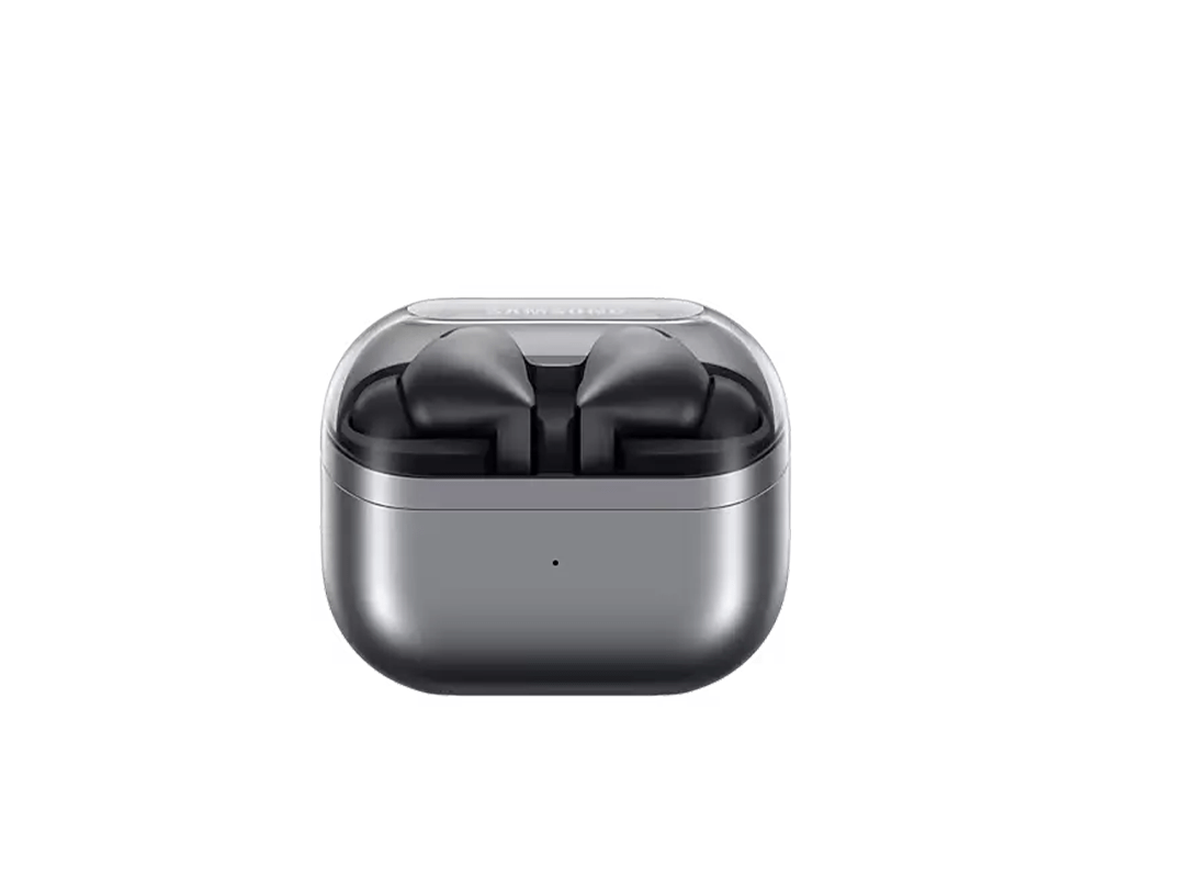 Samsung Galaxy Buds 3 Pro with Galaxy AI | Adaptive ANC | Real-time Interpreter | 24-bit Hi-Fi Audio | Up to 37H battery | IP57- Silver in Qatar Samsung Galaxy Buds 3 Pro with Galaxy AI | Adaptive ANC | Real-time Interpreter | 24-bit Hi-Fi Audio | Up to 37H battery | IP57- Silver in Qatar