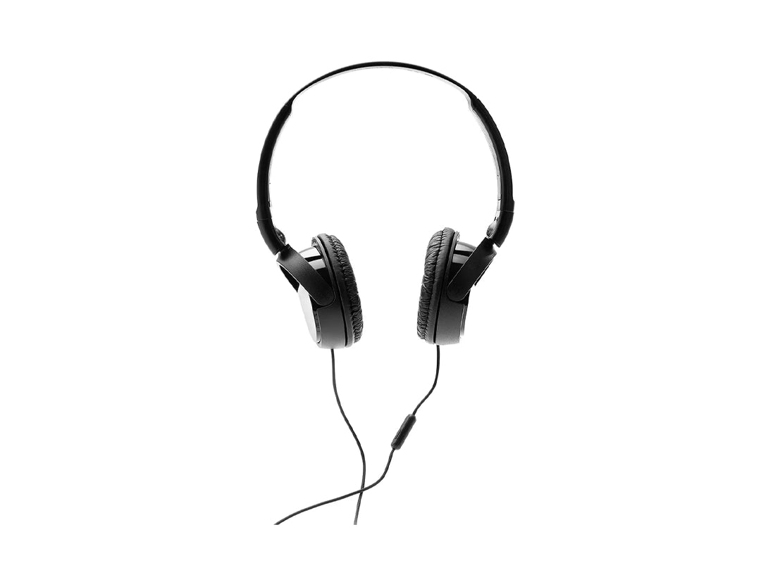 Sony Wired On-Ear Headphones with Mic - Black in Qatar Sony Wired On-Ear Headphones with Mic - Black in Qatar