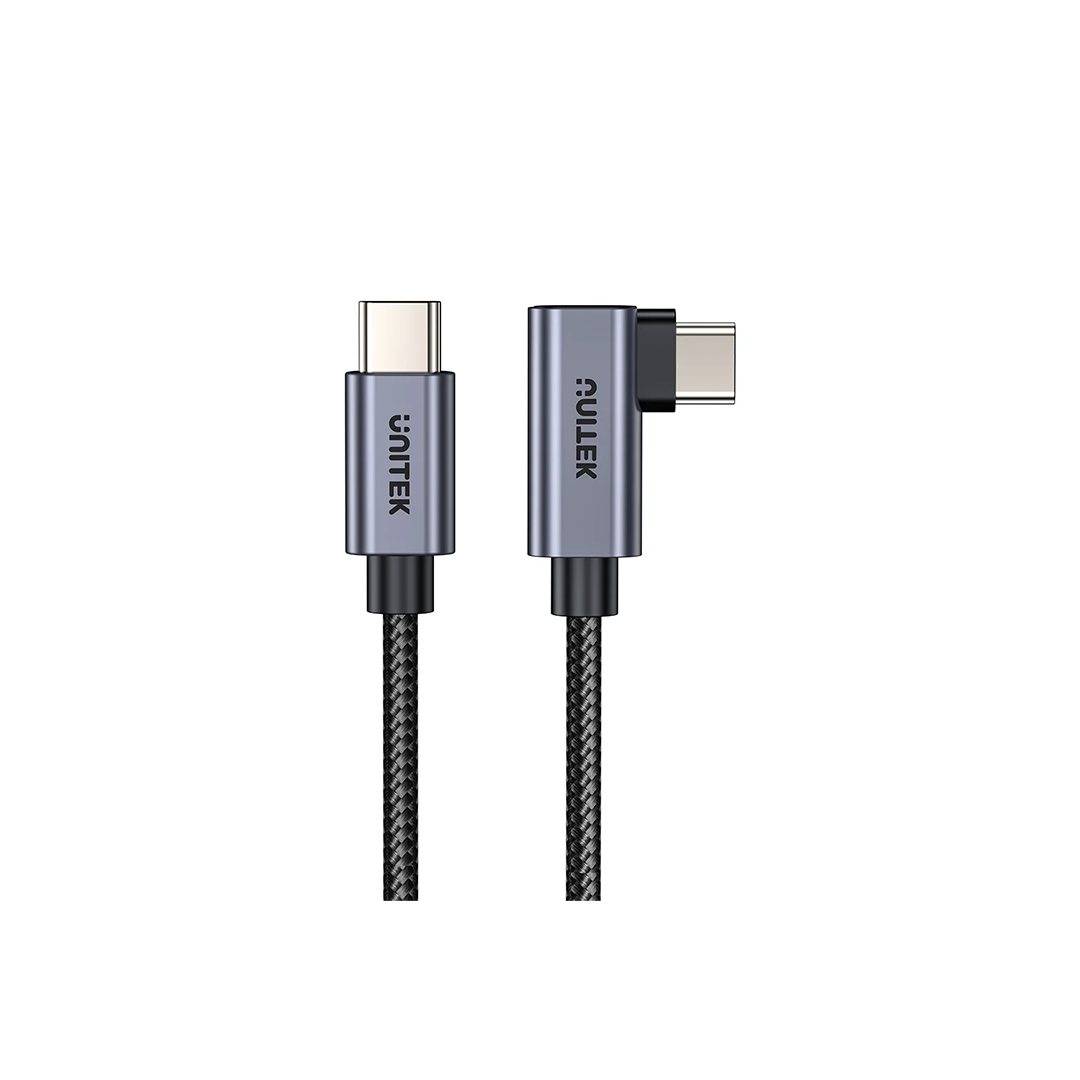 Unitek 100W USB-C 90 Degree Cable 3 M in Qatar Unitek 100W USB-C 90 Degree Cable 3 M in Qatar