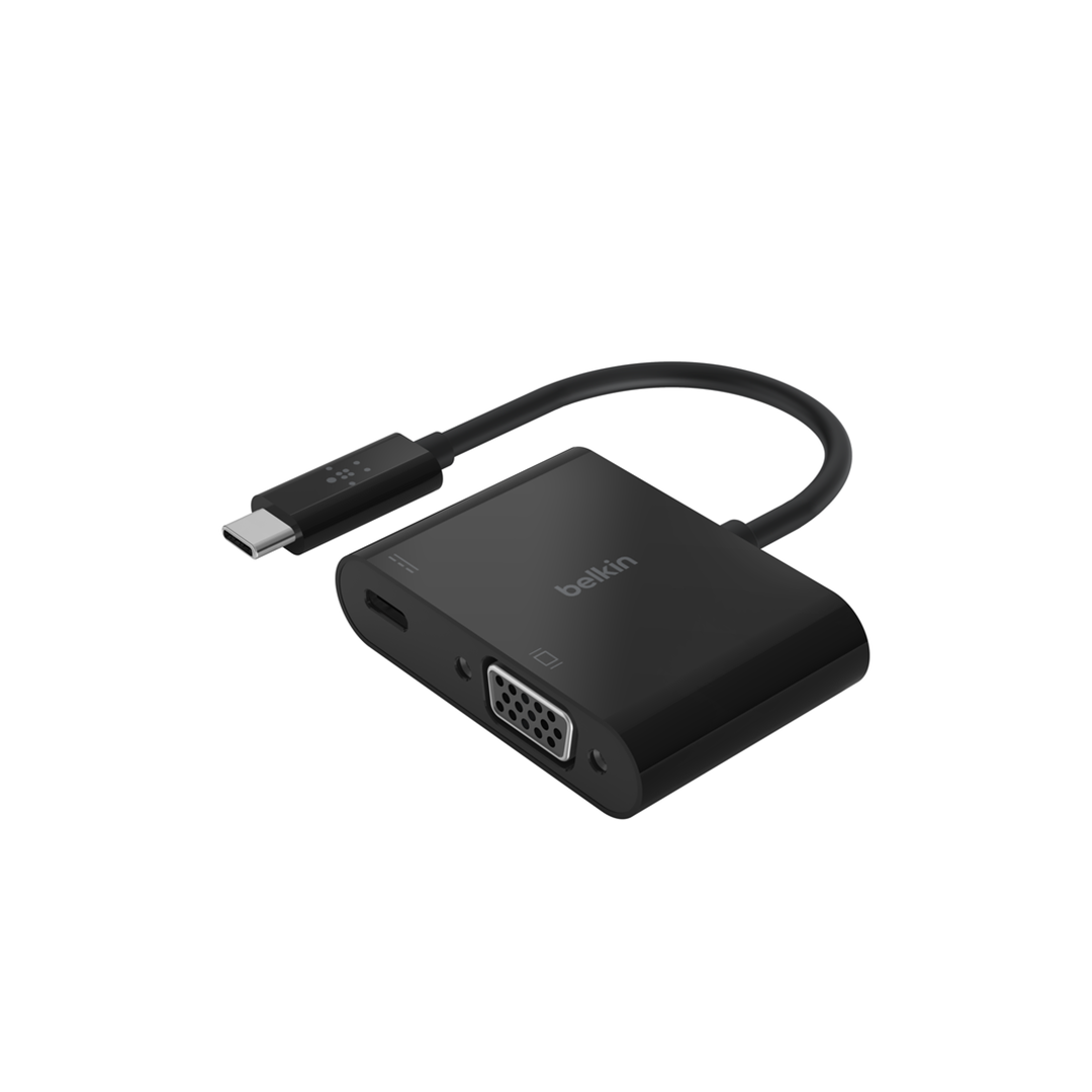 Belkin USB-C to VGA + Charge Adapter in Qatar Belkin USB-C to VGA + Charge Adapter in Qatar