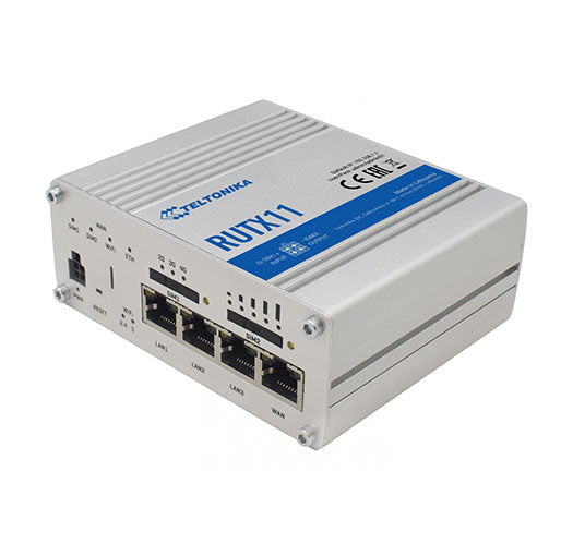 Teltonika RUTX11 4G LTE Dual Sim Industrial Cellular Router