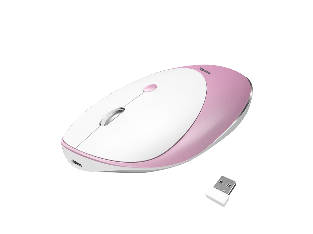 Buy Meetion R600 Wireless Mouse Rose Gold – Qatar