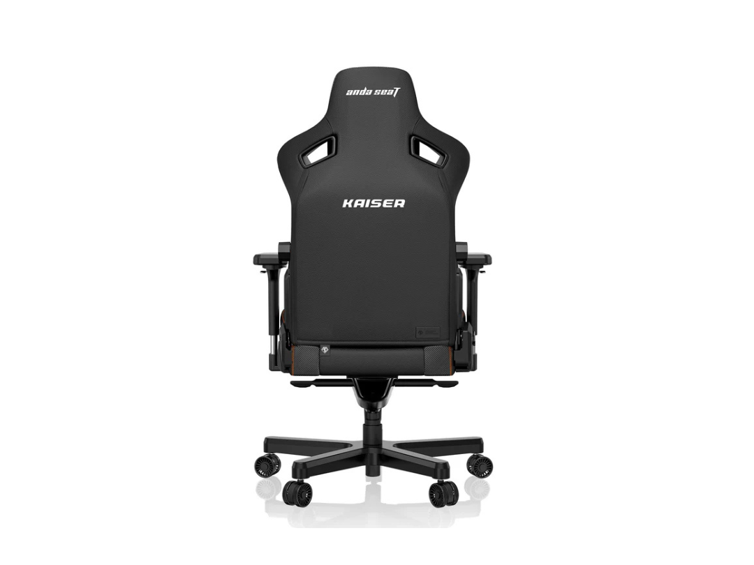 AndaSeat Kaiser 3 Gaming Chair - Black Leather, Ergonomic, 4D Armrests