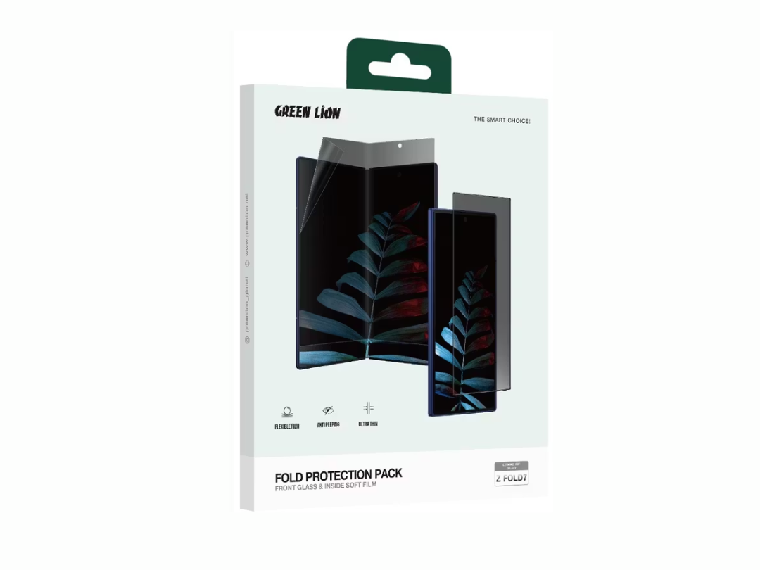 Green Lion Samsung Z Fold 7 Fold Protection Pack - Screen Protector & Inner EPU Flexible Film Green Lion Samsung Z Fold 7 Fold Protection Pack - Screen Protector & Inner EPU Flexible Film