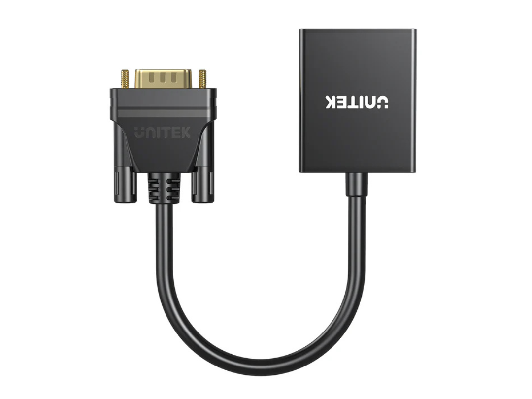 Unitek VGA to HDMI Adapter - 1080p HD Resolution | Qatar