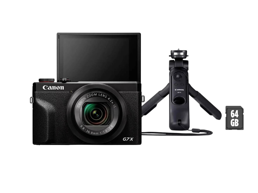 Canon PowerShot G7 X III Vlogger Kit 20.1 MP - 4K Video Qatar