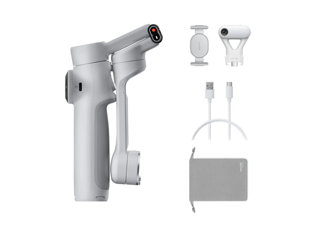 Insta360 Flow 2 AI Tracker Bundle Smartphone Gimbal Stabilizer Qatar
