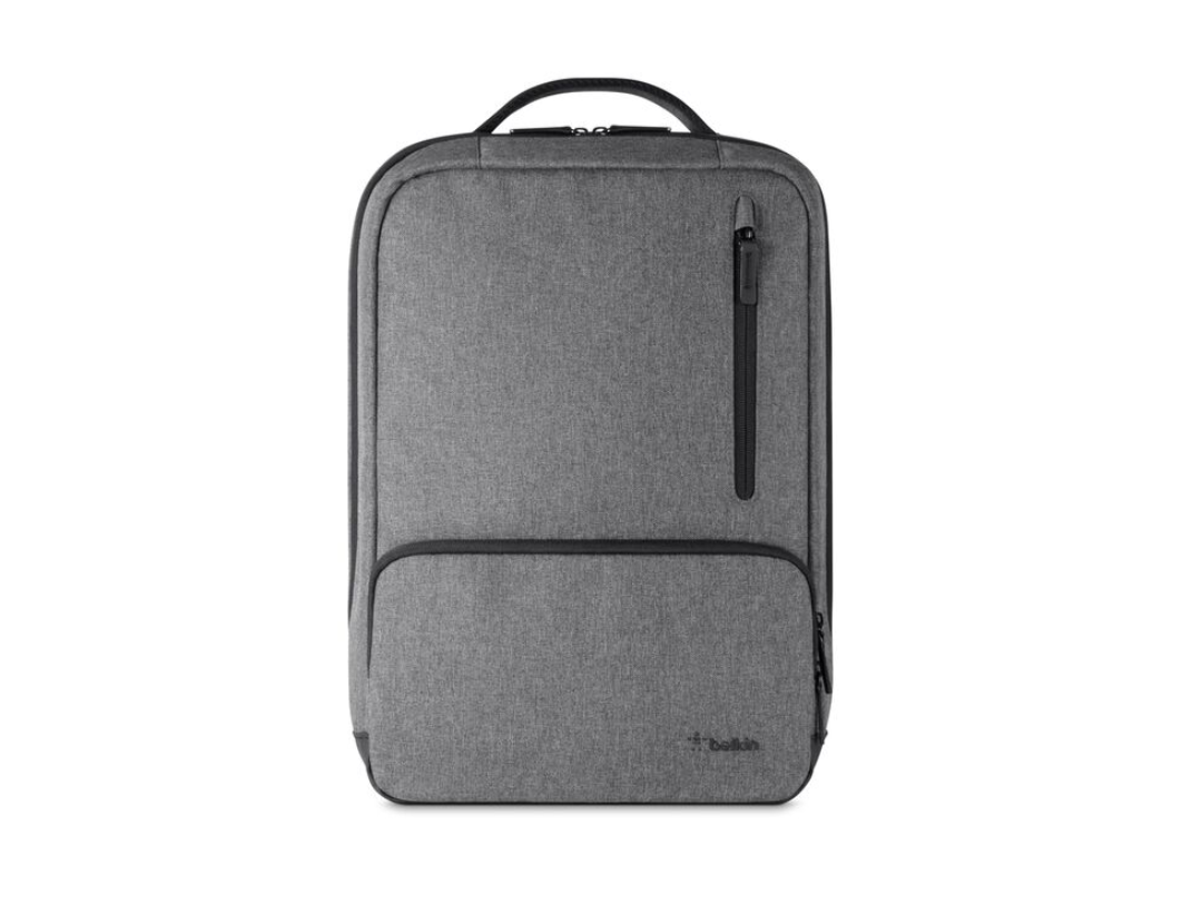 Buy Belkin Classic Pro Backpack Grey – Fits 15.6″ Laptops | in Qatar