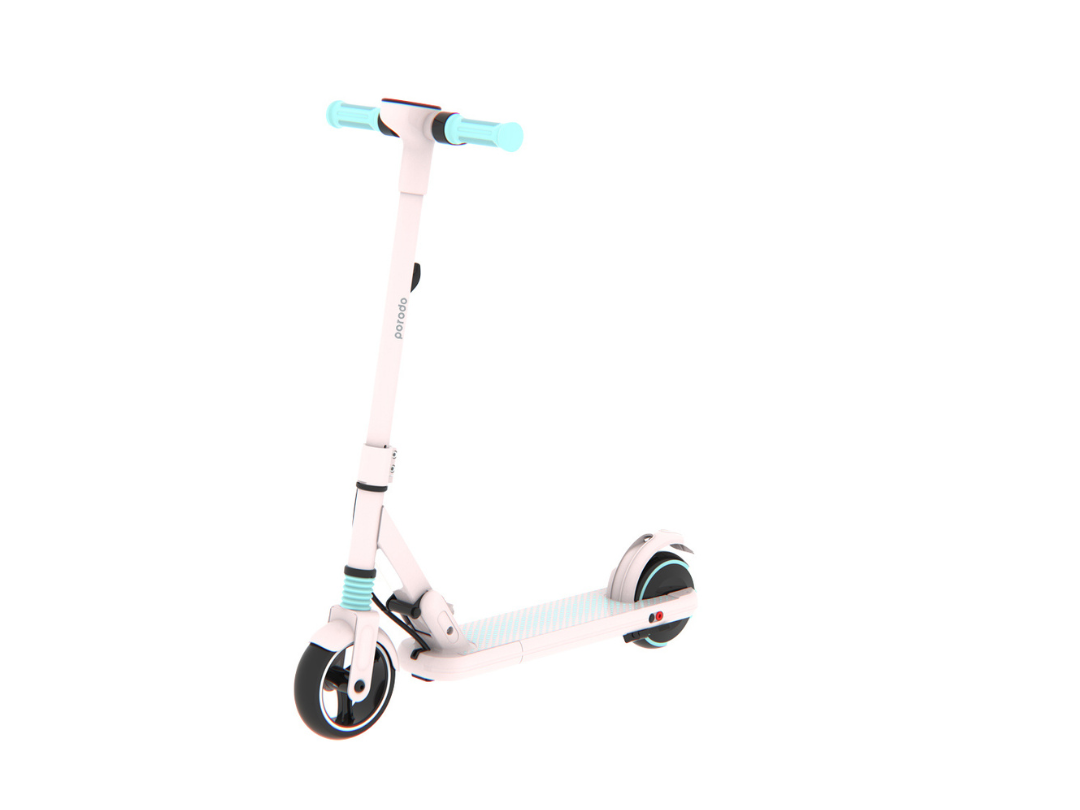 Porodo Kids Electric Scooter - Pink | Safe & Fun Ride for Children