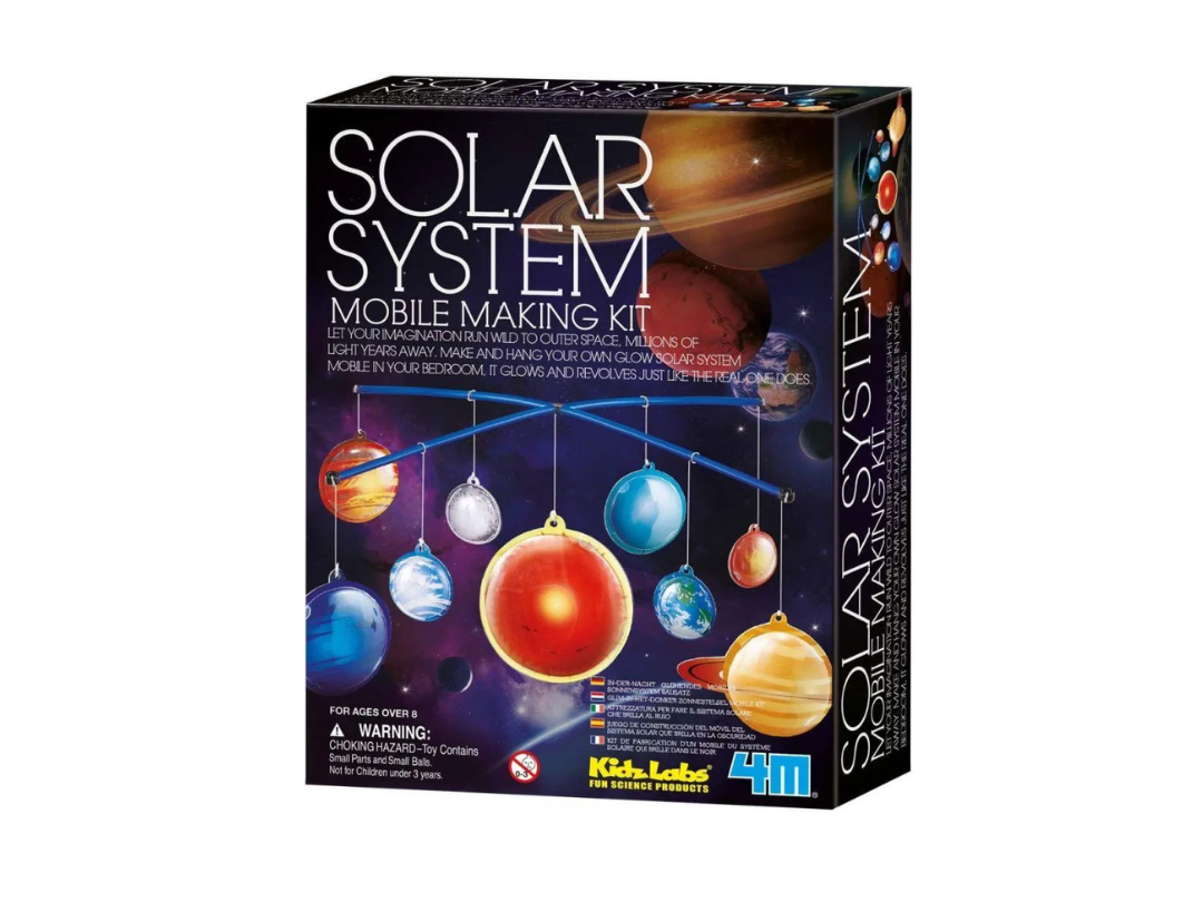 Buy 4M Kidz Labs Glow Solar System Mobile Kit - Fun STEM Toy in Qatar