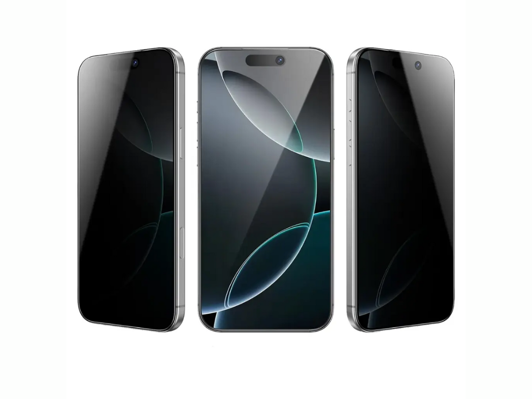 Green Lion iPhone 17 Air 9H Steve Privacy Anti-Peeping Glass Screen Protector - Black