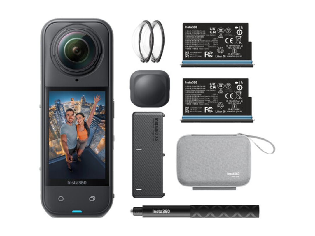 Insta360 X5 360 Action Camera Essentials Bundle