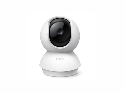 Tapo TP-Link C200c 360° 2MP 1080p Full HD Pan/Tilt Home Security Wi-Fi Smart Camera, Alexa Enabled,  2-Way Audio, Night Vision, Motion Detection, Sound and Light Alarm, Storage Up to 512GB, Indoor CCTV