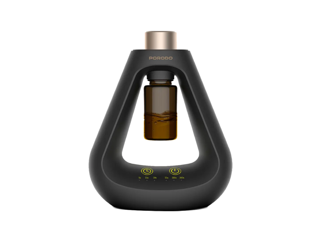 Porodo Lifestyle Aroma Sphere Waterless Diffuser - Black Aromatherapy