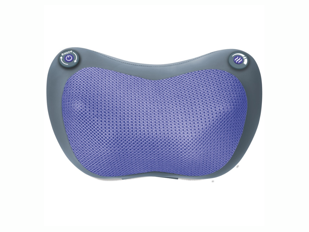B.Well MED 420 Electric Cushion Massager with Heating Function with mains adapter & car adapter - For Home or Car