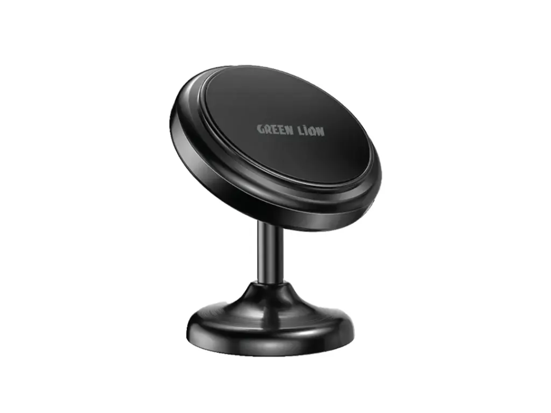 Green Lion Mini Mate Magnetic Car Phone Mount – Black | Qatar Delivery