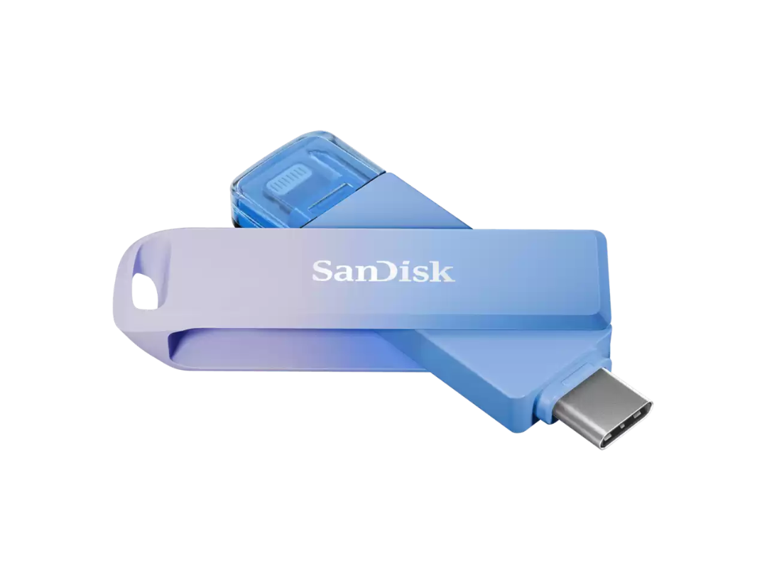 SanDisk 256GB Creator Phone Drive SDIXD0N-256G-GN6TP – Dual USB-C & Lightning Flash Storage